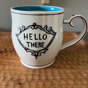 Anthripologie “hello there” mug in great condition (no chips or stains)